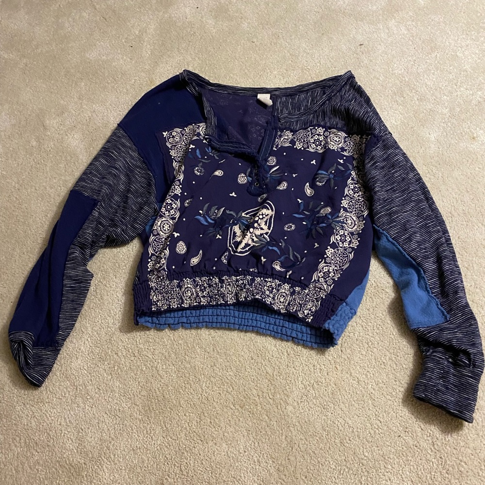 Free people top size small